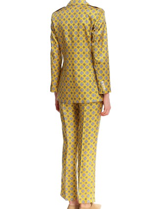 Жёлтые брюки MAX MARA: фото 4 - Invogue